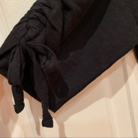 All Saints Harper Tee Dress Cold Shoulder Small - Picture 6 of 7